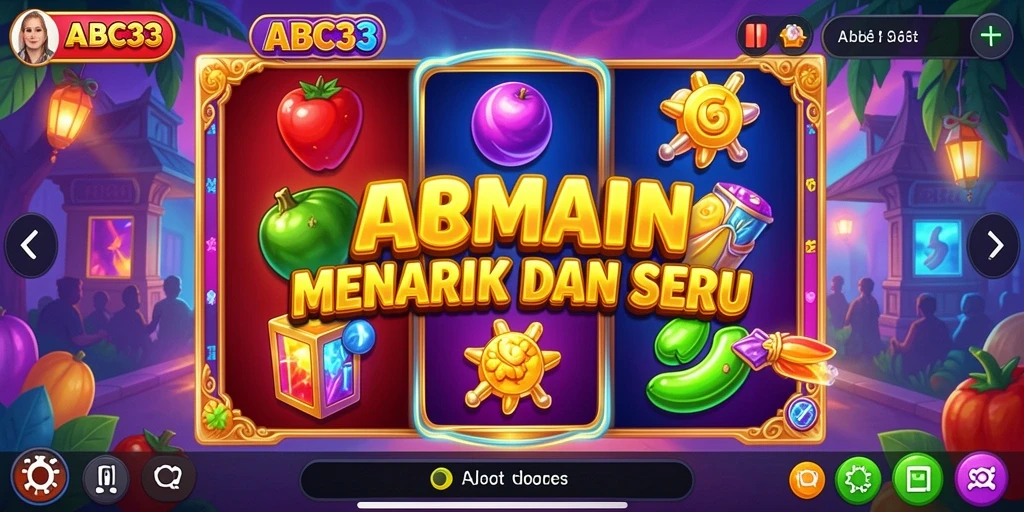 Tangkapan layar dari gameplay Slot ABC33 dengan efek visual yang menawan.