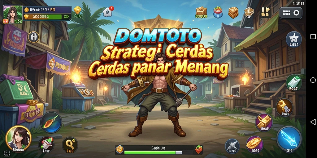 Tangkapan layar <strong>DOMTOTO</strong> menunjukkan aksi mendebarkan dalam gameplay strategi.