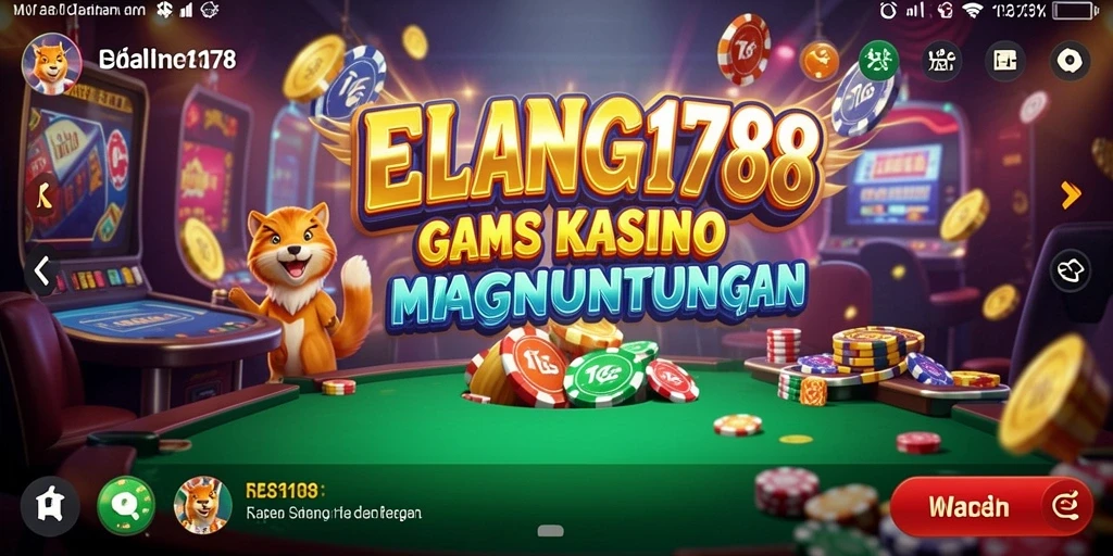 Tampilan gameplay ELANG178 yang menarik dan mendebarkan dalam dunia Kasino.