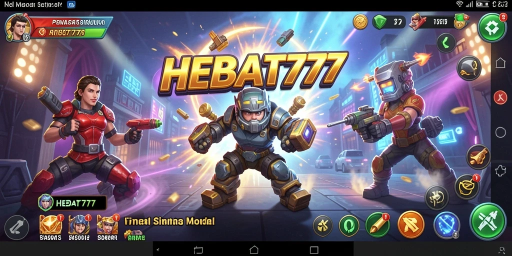 Tangkapan layar utama HEBAT777 menampilkan aksi gameplay Simulation yang mendebarkan.