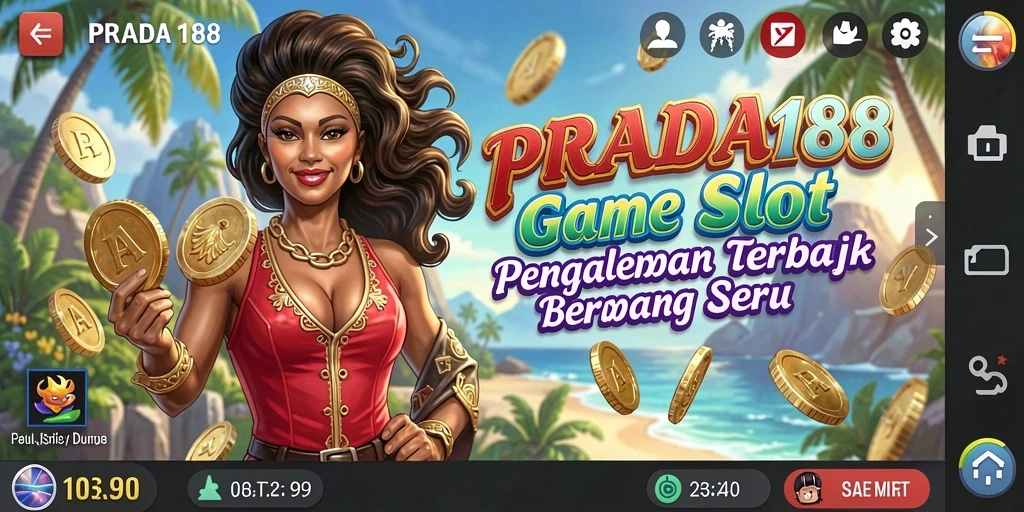 Tampilan gameplay Slot yang mengasyikkan di PRADA188.