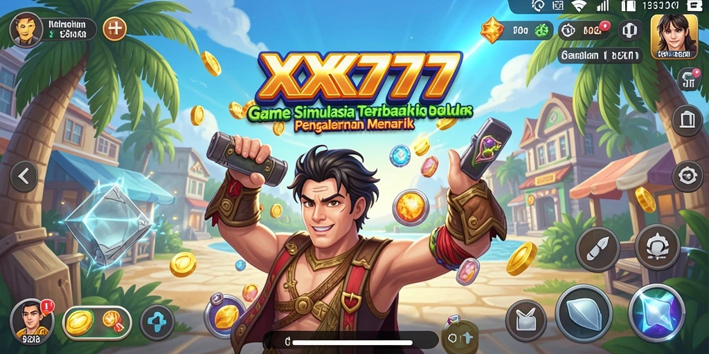 Tampilan gameplay menarik dari XXX777 dengan pengalaman simulasi mendalam.